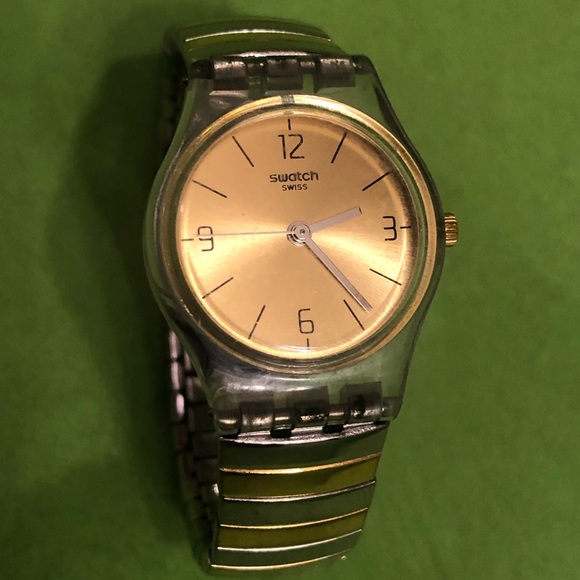 Gold Silver SWATCH WATCH - Picture 8 of 13